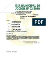 Licencia de Construccin N°002 - 2019 - Delfin Palomino Medina