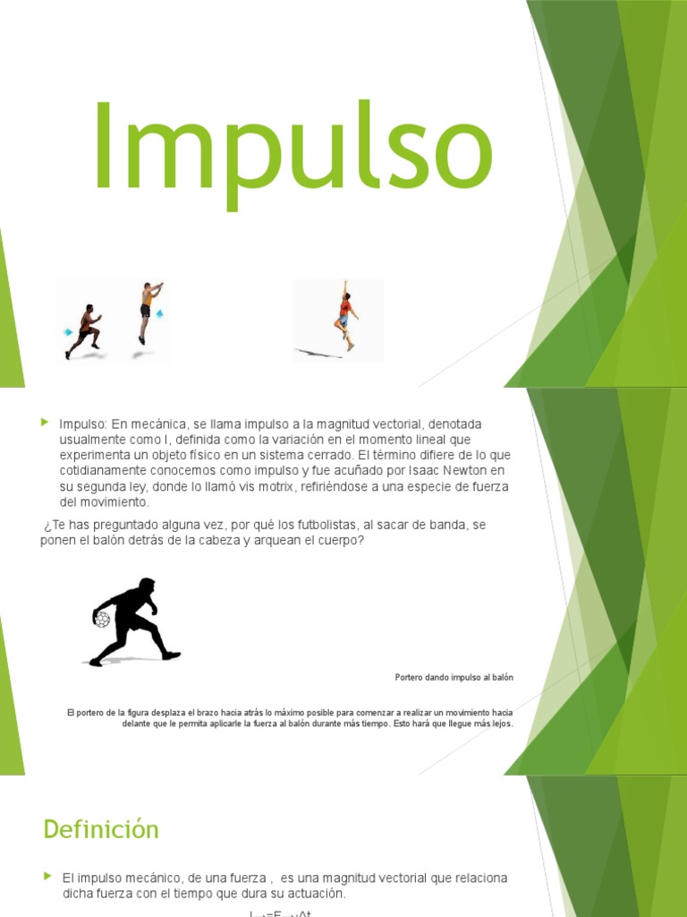 Definición y Teorema del Impulso | PDF | Impulso | Fuerza