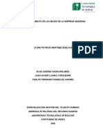 Surgimiento de Las Bases de La Empresa Moderna