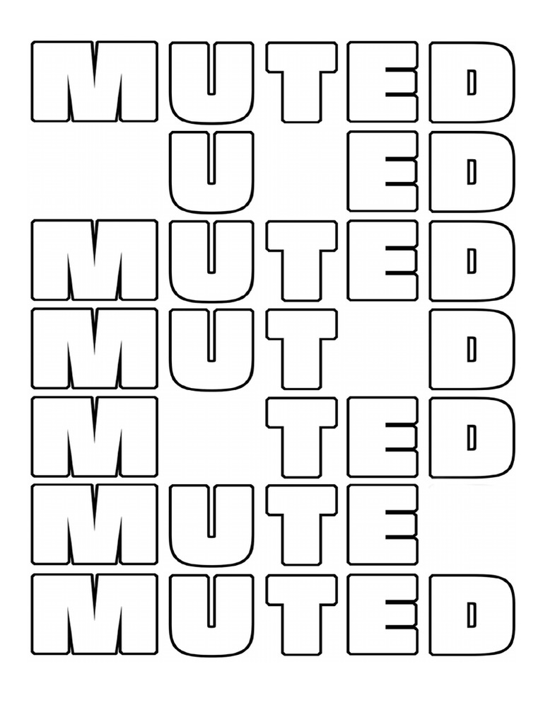 Muted Excerpt PDF Books Publishing