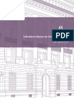 Indicadores Básicos de Créditos Personales: Datos A Agosto de 2019