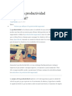 Productividad Empresarial