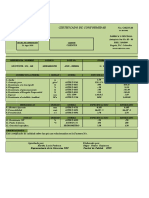 Certificado de Comformidad Geotextil GN-160 Lote 21-08-2020