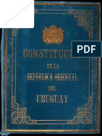 Constitucion de Uruguay 1929 Manuscrito