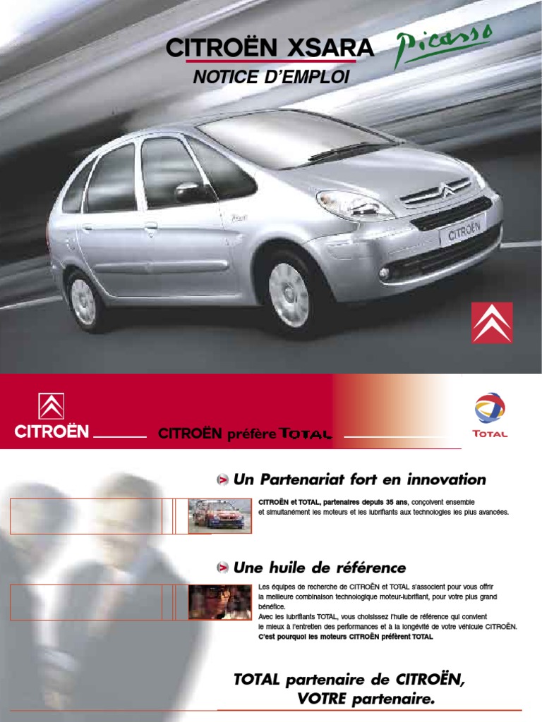 Esp Asr Hors Service Xsara Picasso 1 6 Hdi Notice Xsara Picasso | PDF