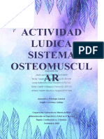 Sistema osteomuscular y actividad lúdica