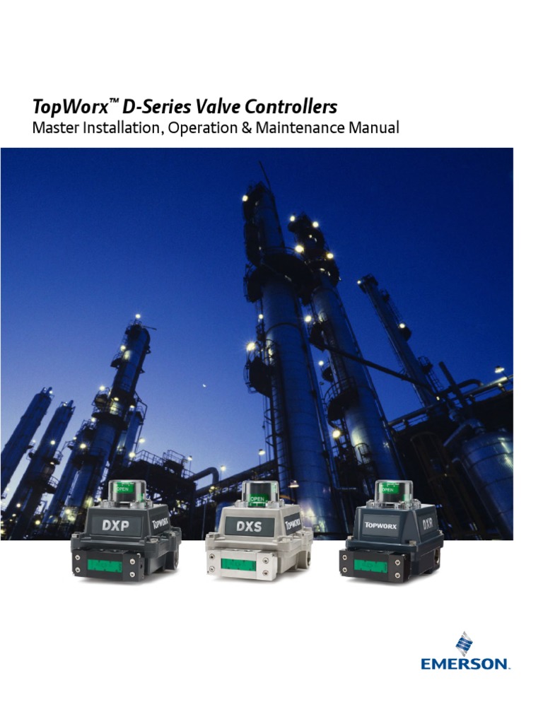 Manual Topworx D Series Discrete Valve Controllers Topworx en 82606 PDF