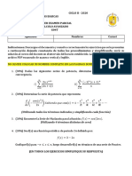 Tercer Examen Parcial - C4