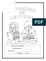 Dicionário de Leitura - Capa1