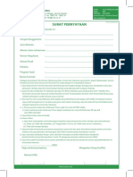 Surat Pernyataan MHS Unas PDF