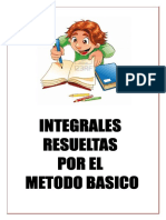 Integrales Resueltas Por El Metodo Basico PDF