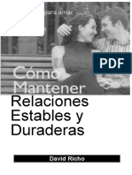 Como Ser Adulto en Las Relaciones-D. Richo