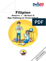 Filipino Grade 7 Modules 9