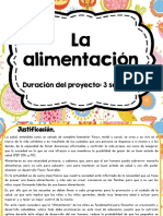 PROYECTO - La Alimentacion PDF