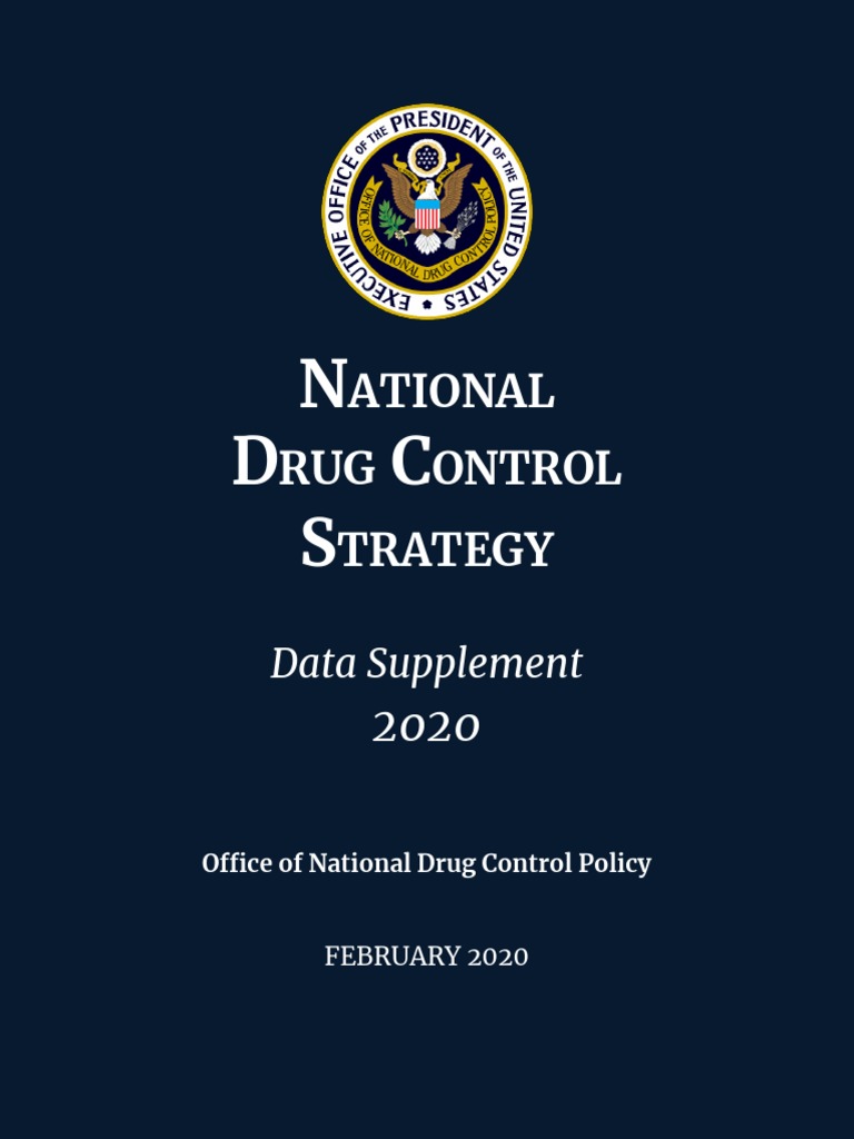 2020 National Drug Control Strategy Data Supplement | PDF | Uniform ...