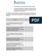 Buenas Practicas para El Exito de La Funcion de Auditoria Interna