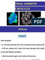 Biophysical Chemistry: CHEM F323