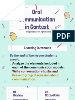 Elements of Communication