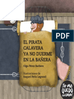 Cuento. Pirata Calavera Duerme en La Bañera