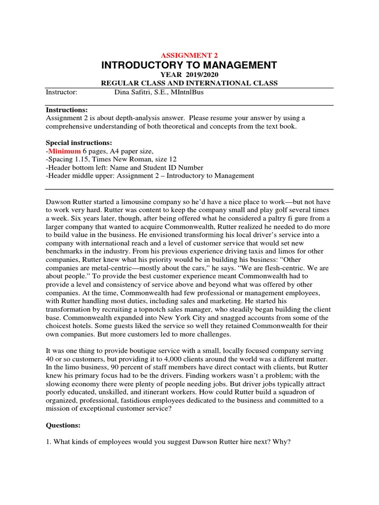 Management Assignment: HR Strategies | PDF