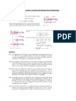 Ejercicios Resueltos y Practica de Resistencia de Materiales PDF