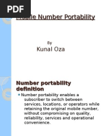 Mobile Number Portability