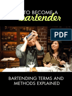 Bartending Terms and Methods Explained PDF