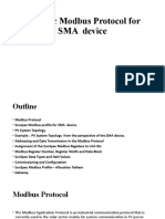 Sunspec Modbus Protocol For SMA Device