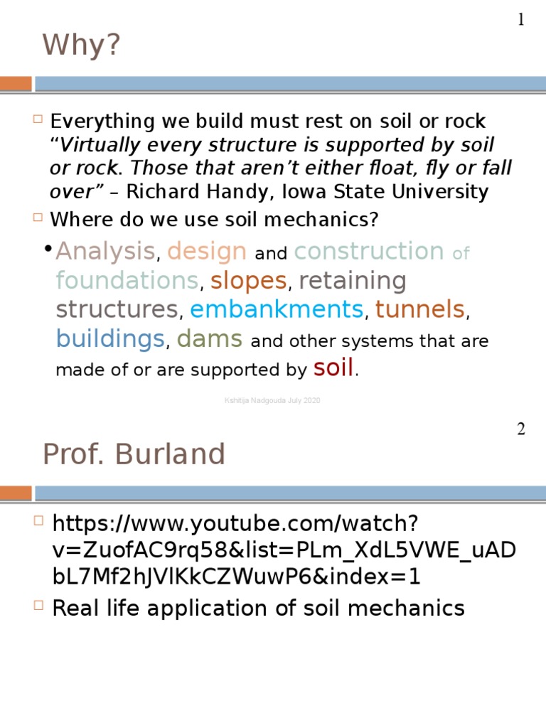 Meaning of Soil PDF Soil Mechanics Geotechnical Engineering