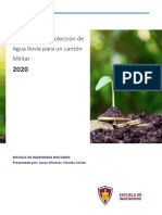 Proyecto Impacto Ambiental Recolecion Aguas Lluvias PDF
