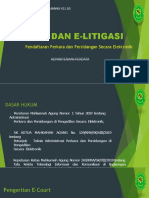 Sosialisasi E-Court Dan E-Litigasi PN Subang