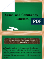 Strengthening School and Community Relations