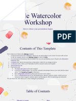 Culle Watercolor Workshop by Slidesgo