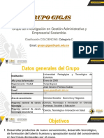 Grupo GIGAS Ciencias Administrativas Economica