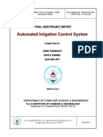 Automated Irrigation Control System(AICS)
