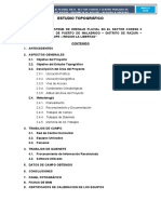 1 - Estudio Topográfico - Drenaje Pluvial