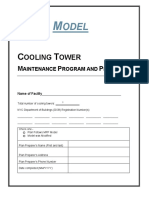 Model Cooling Tower Maintenance Program PDF