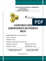 Aeropuerto Puerto Rico - Documento EEIA PDF