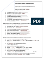 Present Perfect Vs Past Simple Exercise 2 PDF