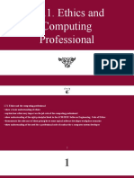 1.7.1. Ethics and Computing Professional