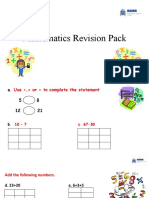 Mathematics Revision Pack November 2020