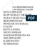 Surat Rekomendasi