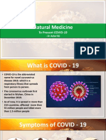 Natural Medicine - Covid PDF
