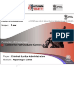 Reporting of Crime PDF