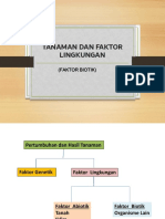 Kuliah 6 - Tanaman Dan Faktor Lingkungan (Biotik)