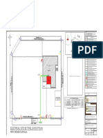 Electrical Site Setting Layout Plan: Prop. Ground Floor Villa