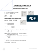 Alcorcon Engineering Review Center: Mathematics (Analytic Geometry) - Day 7
