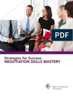 Strategies For Success:: Negotiation Skills Mastery