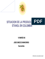 Etanol en Colombia PDF