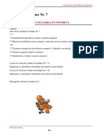 Macro 7. Cresterea Si Dezvoltarea Economica - Unitate de Invatare - 7 PDF